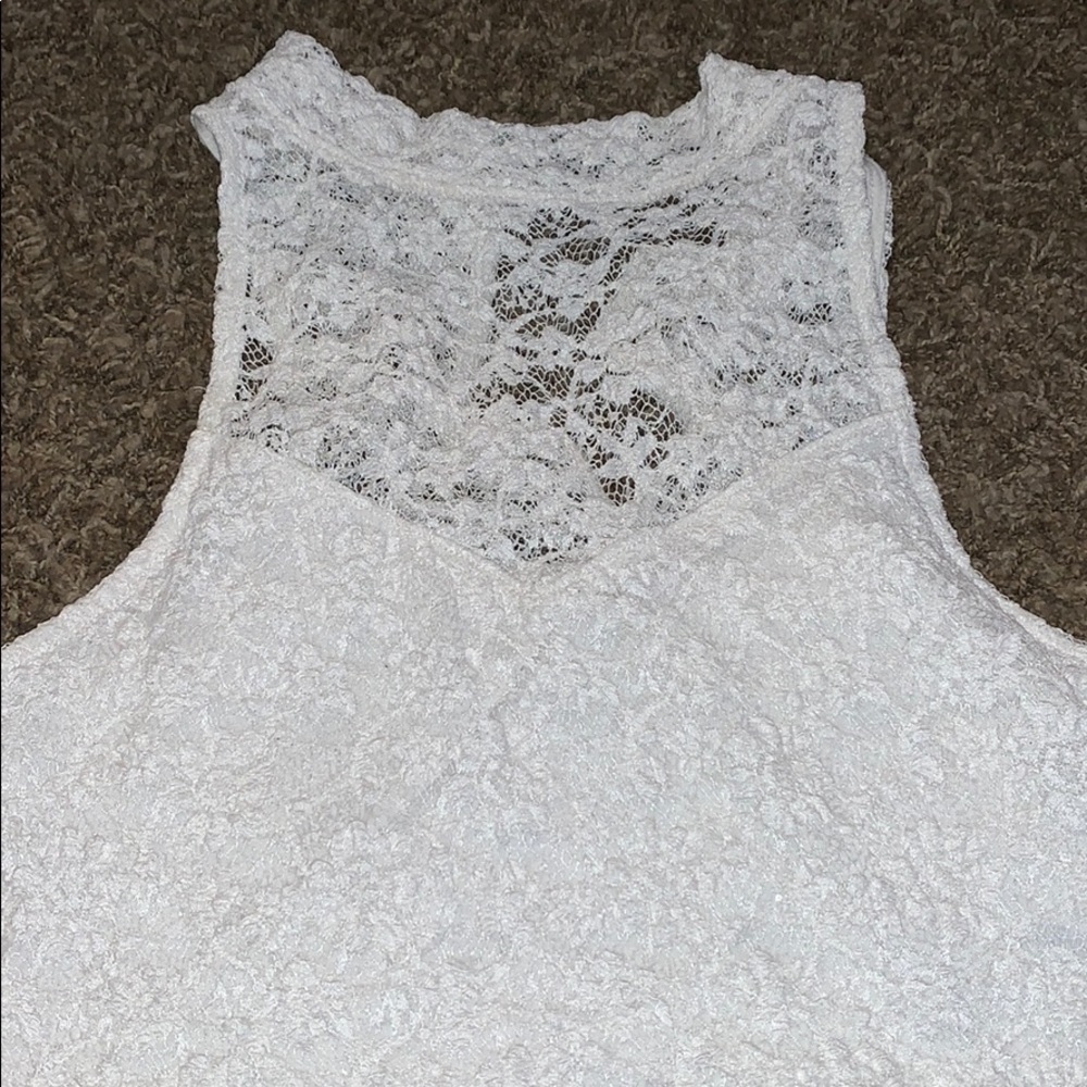 Abercrombie & Fitch Lace Crop Top